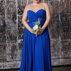Sweetheart Neck Strapless A-Line Prom Dress CD7456
